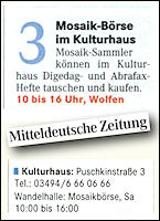 Mitteldeutsche Zeitung 12.11.2011
