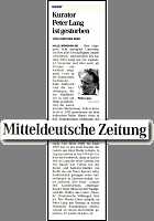 Mitteldeutsche Zeitung 13.8.2014