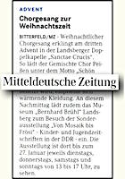 Mitteldeutsche Zeitung 13.12.2012