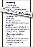 Mitteldeutsche Zeitung 14.1.2012
