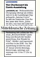 Mitteldeutsche Zeitung 14.12.2012
