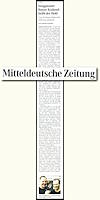 Mitteldeutsche Zeitung 15.8.2012 S.26 Mitteldeutsche Zeitung 15.8.2012