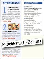 Mitteldeutsche Zeitung 18.4.2011