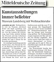 Mitteldeutsche Zeitung Halle 18.12.2012 S.11 Mitteldeutsche Zeitung 18.12.2012