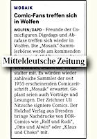 Mitteldeutsche Zeitung 23.11.2012, Köthen S.10 Mitteldeutsche Zeitung 23.11.2012