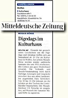 Mitteldeutsche Zeitung 22.11.2012, Bitterfeld S.11/14 Mitteldeutsche Zeitung 22.11.2012