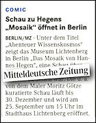 Mitteldeutsche Zeitung 23.9.2011