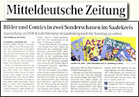 Mitteldeutsche Zeitung Köthen 24.1.2013 S.12 Mitteldeutsche Zeitung 24.1.2013