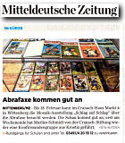 Mitteldeutsche Zeitung 25.1.2018
