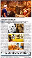 Mitteldeutsche Zeitung 27.8.2016