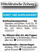 Mitteldeutsche Zeitung 28.1.2023