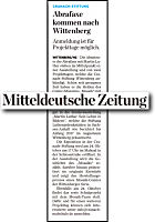 Mitteldeutsche Zeitung 28.9.2017