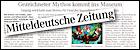 Mitteldeutsche Zeitung 29.6.2009