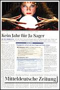 Mitteldeutsche Zeitung 29.12.2010