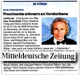 Mitteldeutsche Zeitung 29.12.2014