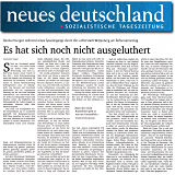 Neues Deutschland 4.11.2017