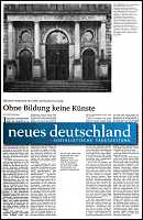 Neues Deutschland 5.2.2014