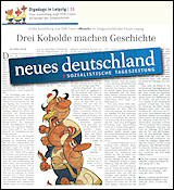 Neues Deutschland 8.3.2012 S. 1/15 Neues Deutschland 8.3.2012