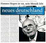 Neues Deutschland 15.11.2014