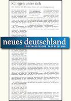 Neues Deutschland 23.11.2013