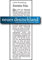 Neues Deutschland 29.8.2016