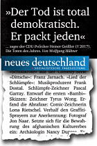 Neues Deutschland 30.12.2017