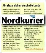 Nordkurier 12.6.2014