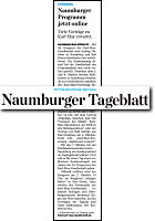Naumburger Tageblatt 8.8.2017