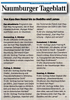 Naumburger Tageblatt 30.9.2017