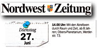 Nordwest-Zeitung 22.6.2017