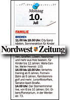 Nordwest-Zeitung 6.7.2017