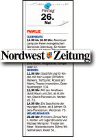 Nordwest-Zeitung 24.5.2017