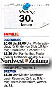 Nordwest-Zeitung 30.1.2017