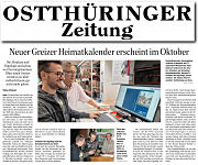 Ostthüringer Zeitung 16.9.2026