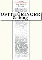 Ostthüringer Zeitung 25.2.2012 S. OCLB1 Ostthüringer Zeitung 25.2.2012