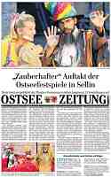 Ostsee-Zeitung 7.8.2014