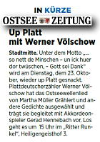 Ostsee-Zeitung 22.10.2018