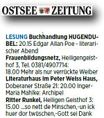 Ostsee-Zeitung 23.10.2018