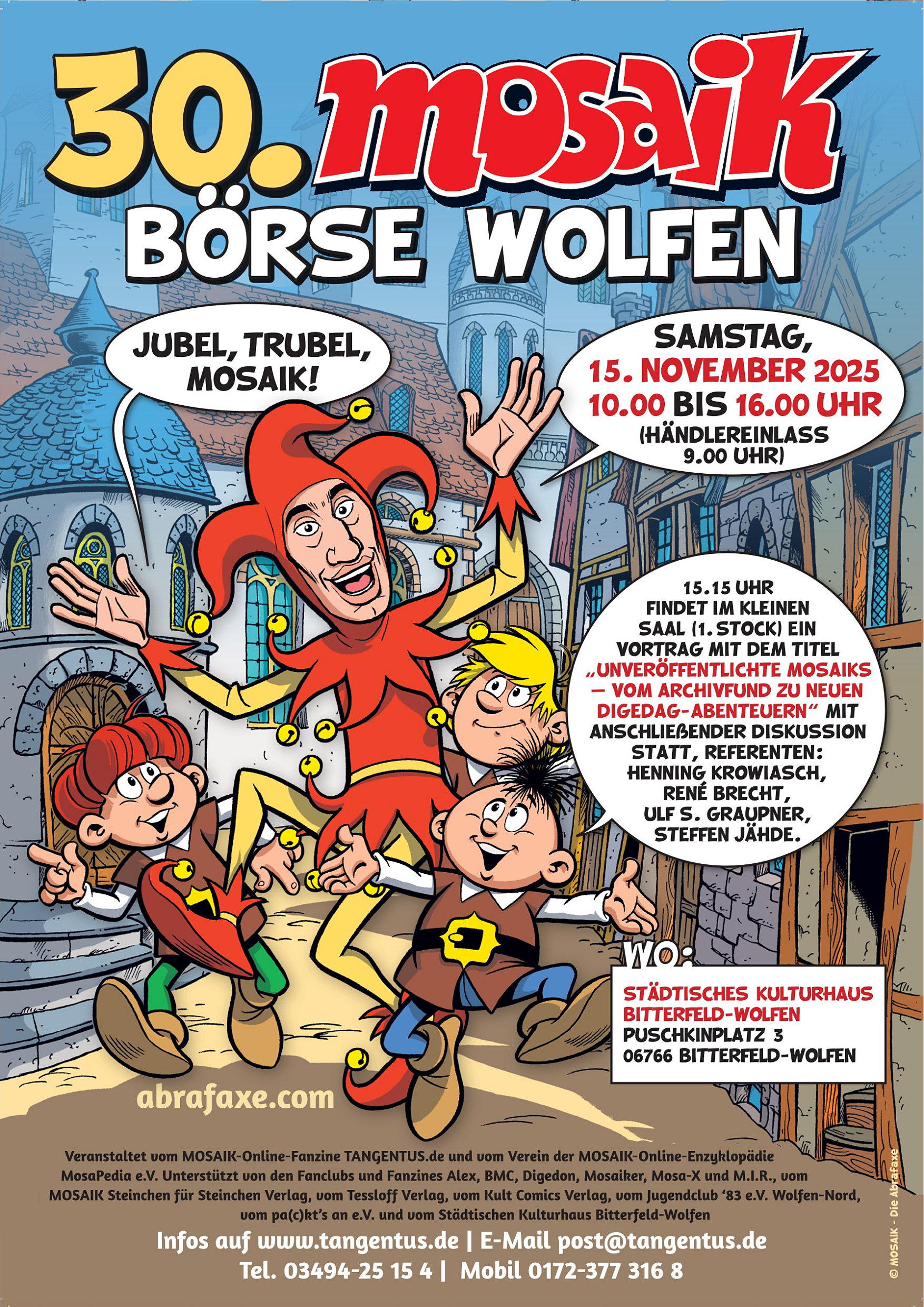 Plakat MOSAIK-Börse 2025