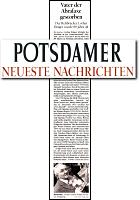 Potsdamer Neueste Nachrichten 19.8.2016