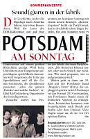 Potsdam am Sonntag 16.6.2019