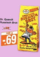 Russisch Brot-Werbung