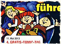 Ausschnitt aus dem Flyer der Sammlerecke Abrafaxe auf dem Flyer