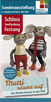 Flyer Ausstellung Senftenberg