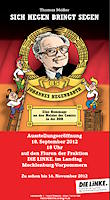 Flyer zur Ausstellung Sich Hegen bringt Segen Ausstellungsflyer