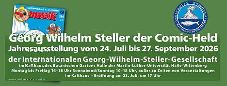 Ausstellung „Georg Wilhelm Steller der Comic-Held”