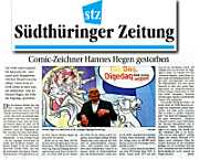 Südthüringer Zeitung 14.11.2014