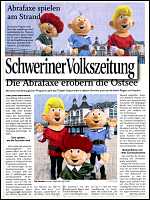 Schweriner Volkszeitung 9.4.2014