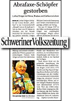 Schweriner Volkszeitung 19.8.2016