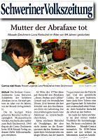 Schweriner Volkszeitung 20.12.2017